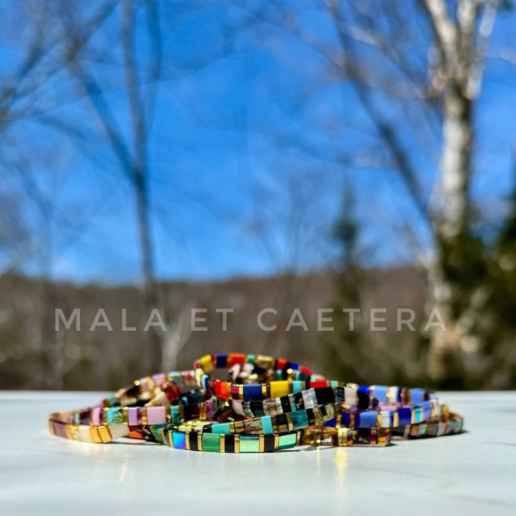 Japanese Miyuki Tila bracelet - Picture 2 of 2